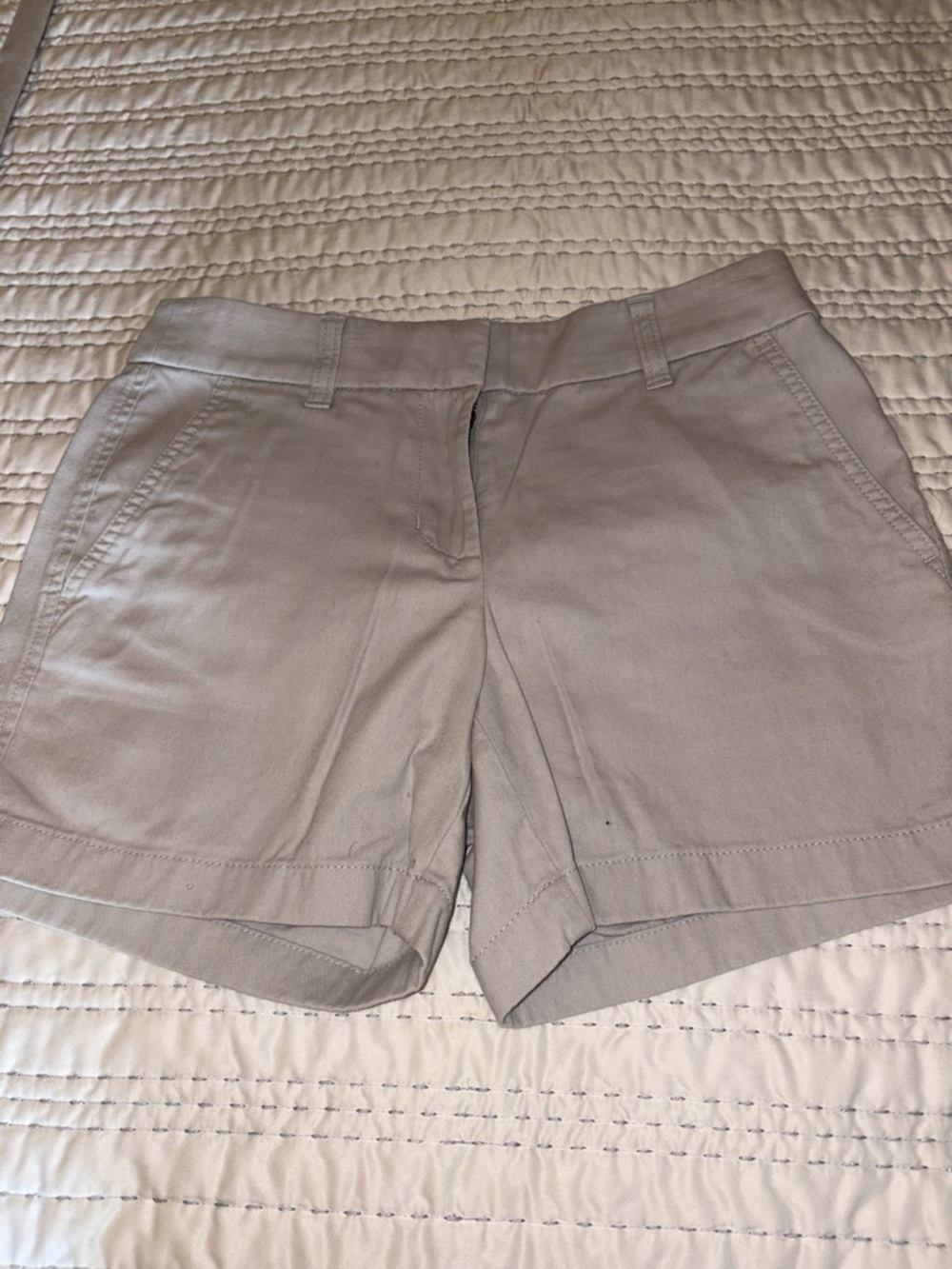 J. Crew Women's Tan Chino Bermuda Shorts